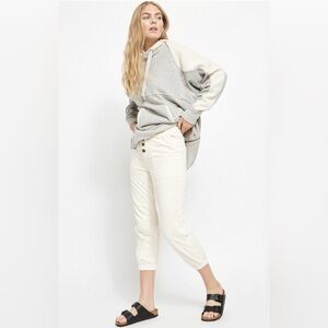 Free People Cadet 100% Cotton Pull On Cargo  Pants